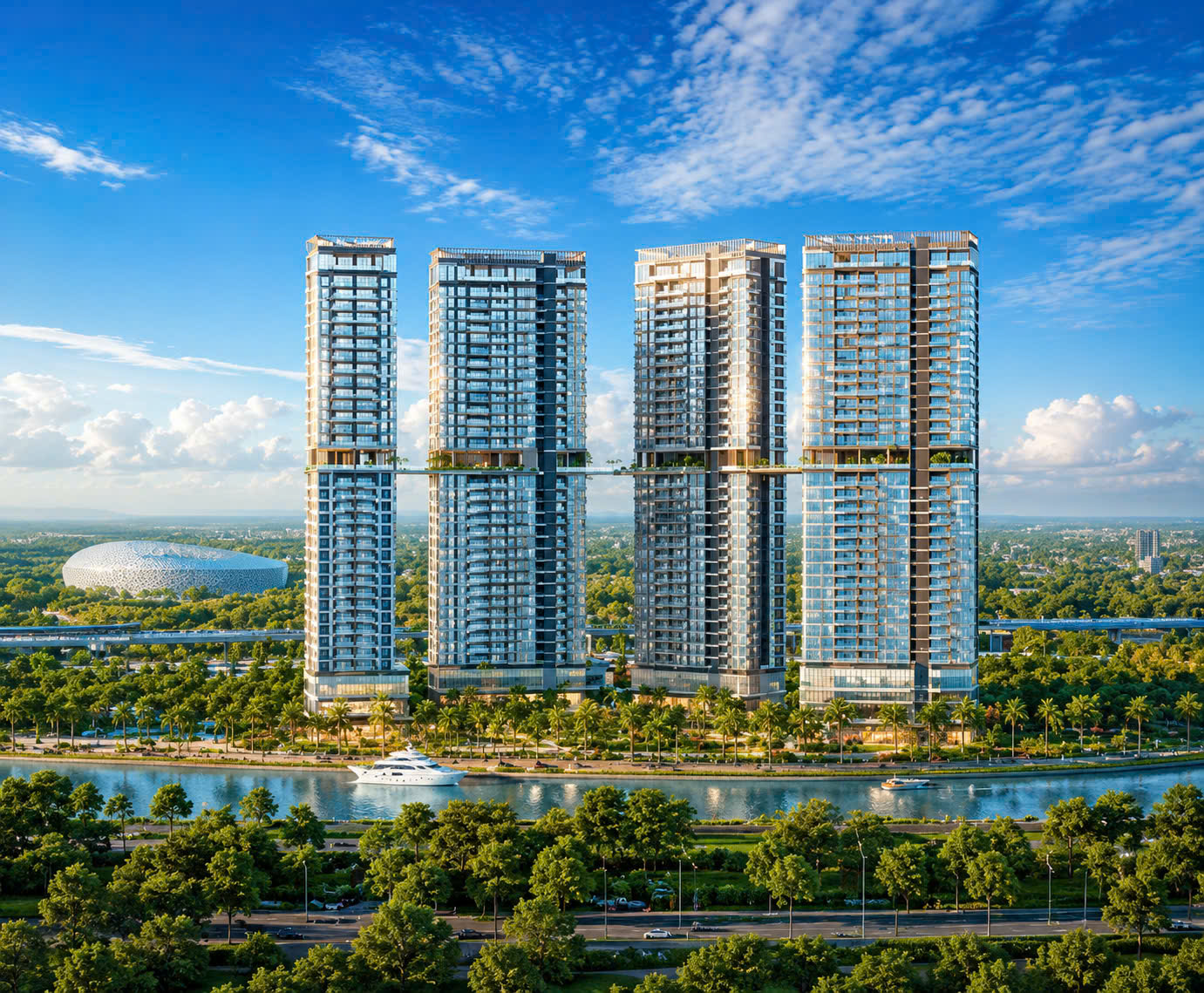 Căn hộ cao cấp view sông Sun Group Thủ Thiêm