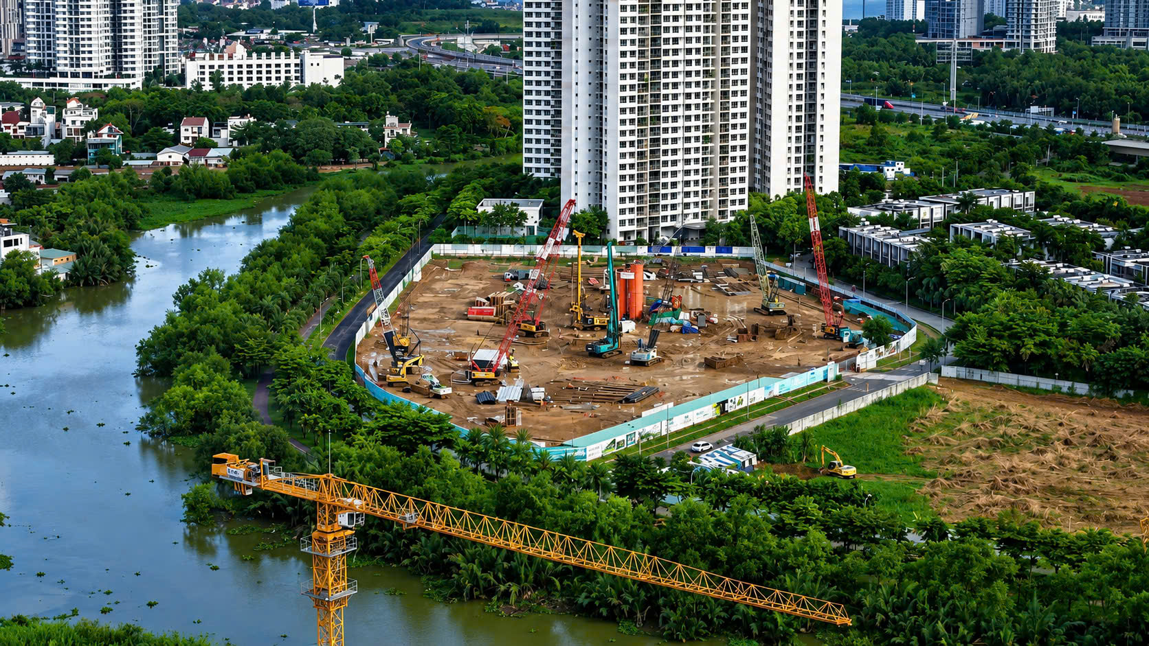 Tiến độ dự án Sun Group Thủ Thiêm thực tế 2