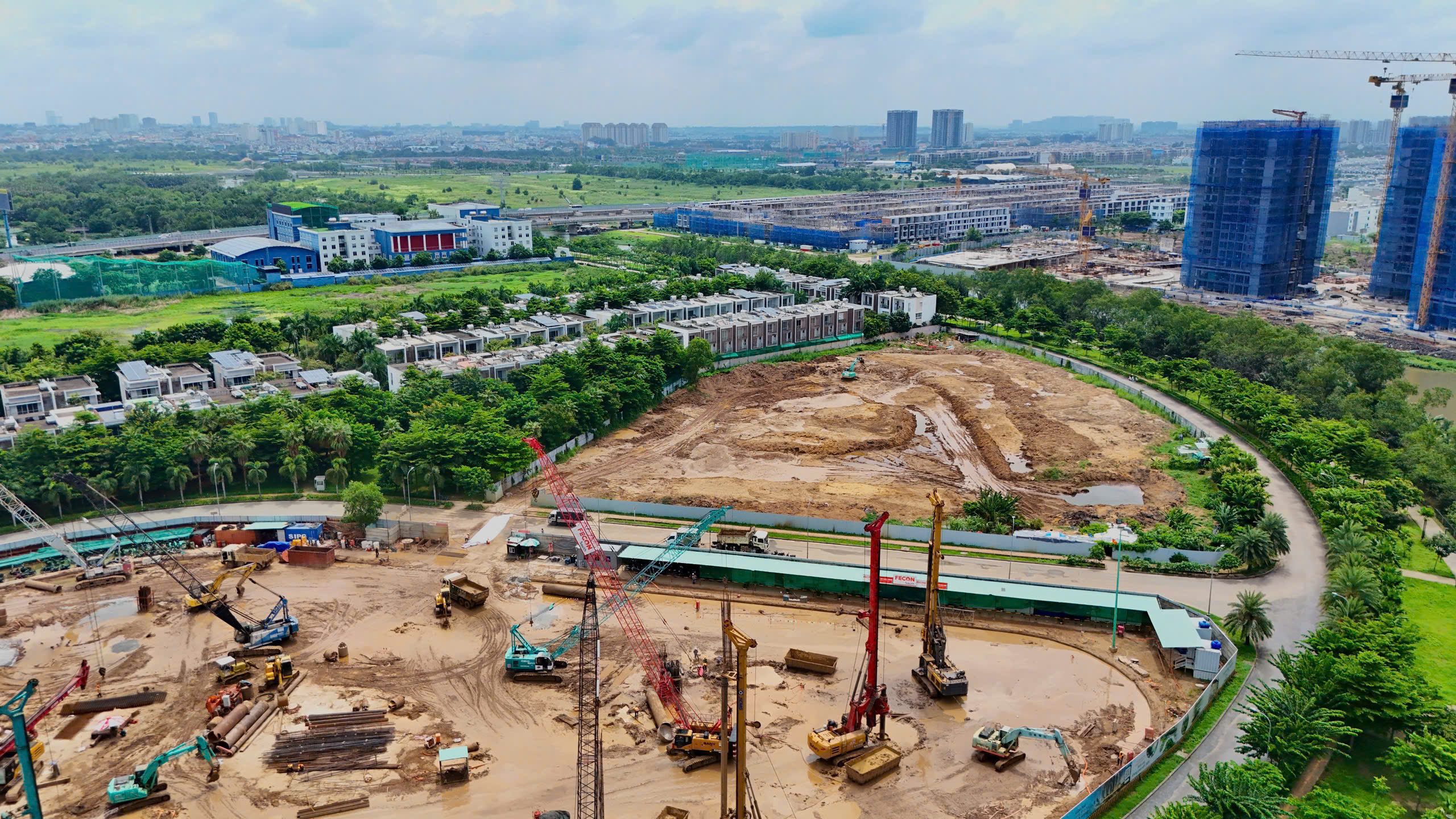 Tiến độ dự án Sun Group Thủ Thiêm thực tế 3